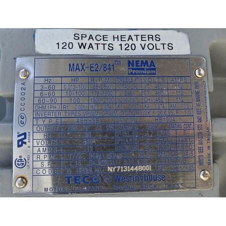 1006 cfm, 8.25 psi, Howden Roots #616-RAM-LB, rotary lobe PD blower package, 100 HP, 460 V., 3-phase (5 - Image 2
