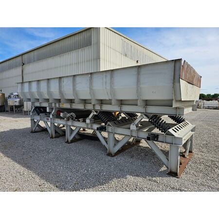 108" wide x 25' long, General Kinematics #SCRT, Syncro-Coil vibratory orienting conveyor, 20 HP, 230/460 V. - Image 4