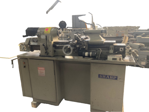 11" x 18" Sharp #1118H, Engine Lathe, quick-change gearbox, digital read out, 220 Volts, 3PH - Image 3