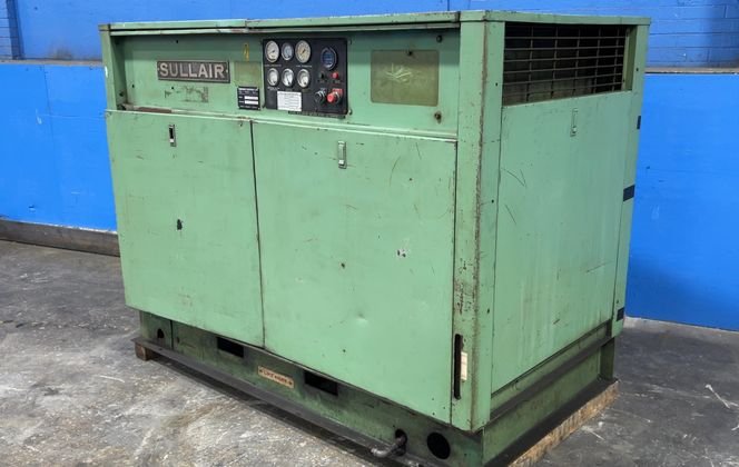 115/125 psi, Sullair #12B-50H, Rotary Screw Air Compressor - Image 1