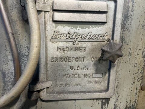 Bridgeport, Vertical Mill, 42" x 9" tbl, 1 -1/2 HP, 230/460 V. - Image 9