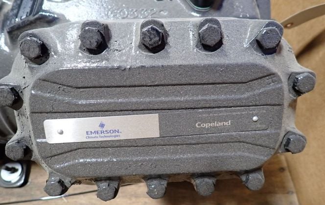 Emerson #4DR3R28ME-TSK-800, Reciprocating Compressor - Image 2
