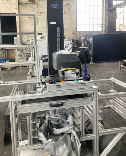 Schmidt #4X4-Z, Dot Peen Marking Machine, workbench-mounted system, programmable marking head, 2019 - Image 1