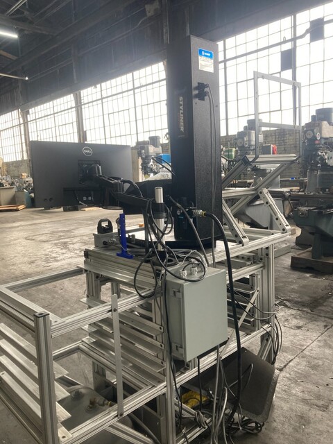 Schmidt #4X4-Z, Dot Peen Marking Machine, workbench-mounted system, programmable marking head, 2019 - Image 3