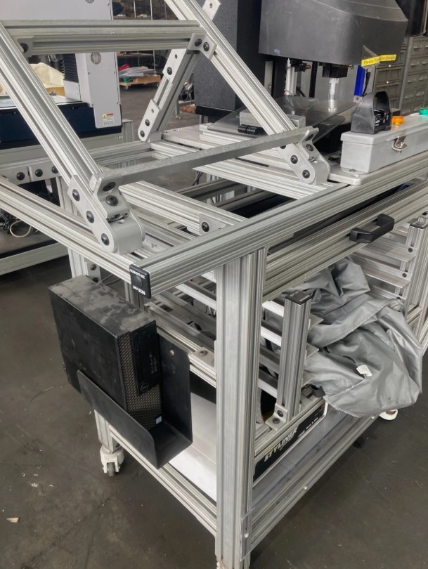Schmidt #4X4-Z, Dot Peen Marking Machine, workbench-mounted system, programmable marking head, 2019 - Image 6