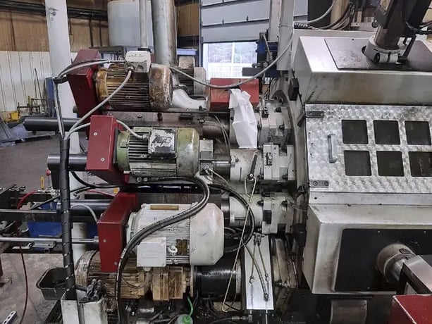 Hydromat #Epic-V12-51, CNC rotary transfer, 12 trunnion, Fanuc iH Pro Touch Control, 12' Hydromat barfeeder - Image 3