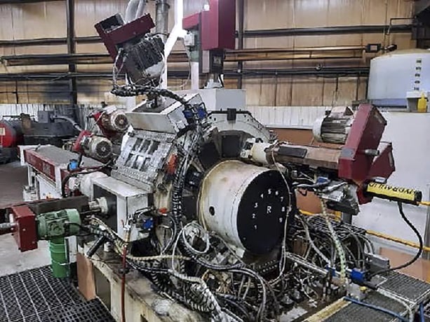 Hydromat #Epic-V12-51, CNC rotary transfer, 12 trunnion, Fanuc iH Pro Touch Control, 12' Hydromat barfeeder - Image 4