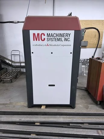 Mitsubishi #ML3015GX-F40D, CNC fiber laser, 4000 watts, 122" X, 61.61" Y, 4.72" Z, pallet changer, chiller - Image 3