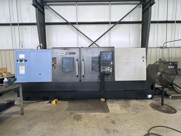 Daewoo Doosan #Puma-5100LB, CNC turning center, 30" swing, 21" chuck, 6" bar, 80" centers, 24" dia., 50 HP - Image 1