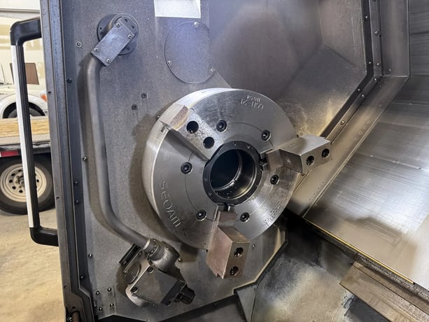 Daewoo Doosan #Puma-5100LB, CNC turning center, 30" swing, 21" chuck, 6" bar, 80" centers, 24" dia., 50 HP - Image 3