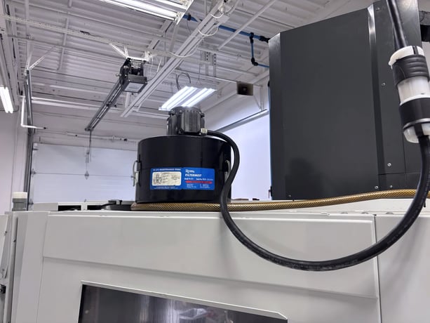 Haas #VM-2, CNC vertical machining center, 30" X, 20" Y, 20" Z, 12000 RPM, 30 HP, #40, 36" x18" table, rotary - Image 3
