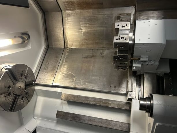 Ameri Seiki #S-36L, Top Turn CNC lathe, 30.7" swing, 18" chuck, 4.6" bar, 49.2" centers, 19.6" dia., 47.2" - Image 4