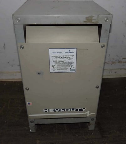 15 KVA 480 Primary, 120/240 Secondary, Emerson ES5H15S, General Purpose Dry Type Transformer, 125/63 amps - Image 1