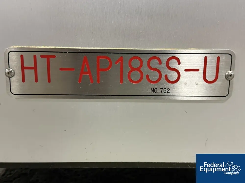 5 Ton, Hata #HT-AP-18SS-U, Rotary Tablet Press, single side, 18 station, 108,000 TPH, 16mm diameter, upgraded - Image 3