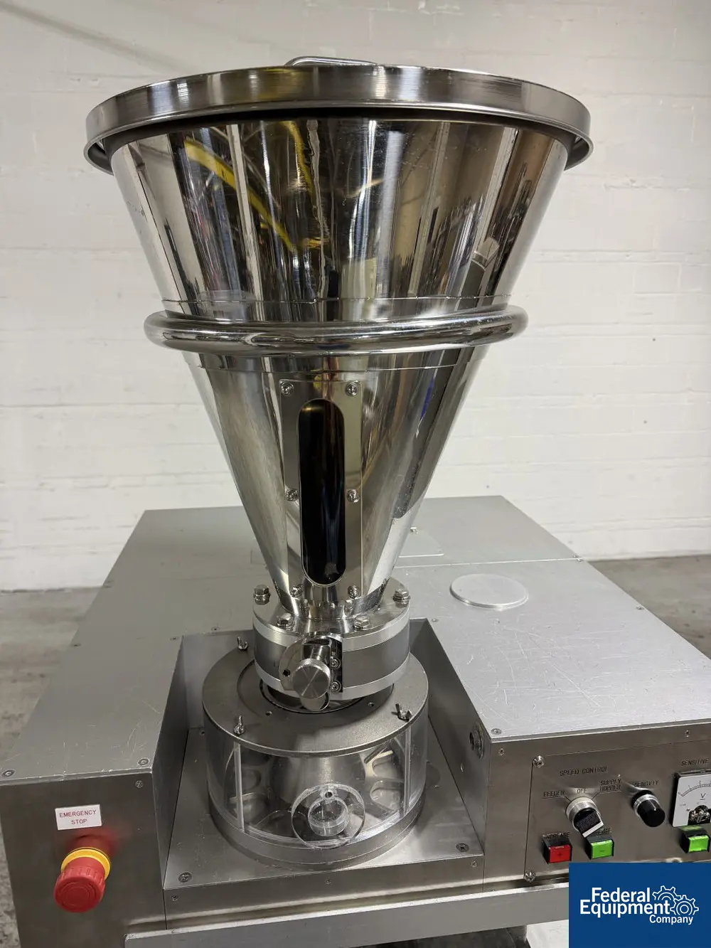 5 Ton, Hata #HT-AP-18SS-U, Rotary Tablet Press, single side, 18 station, 108,000 TPH, 16mm diameter, upgraded - Image 7