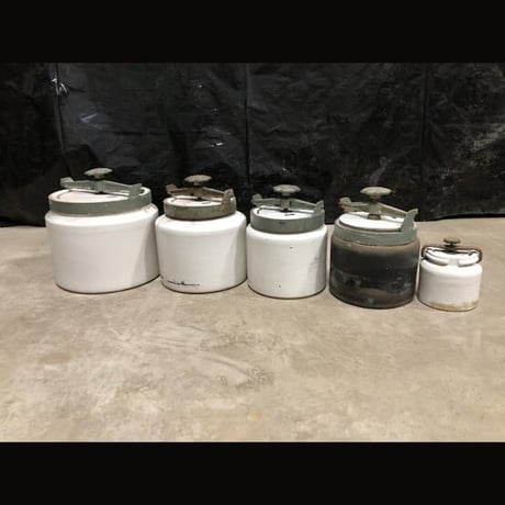 Ceramic Grinding Jars, assorted sizes, 1.5-3.3 gallon capacity (5 available) - Image 1
