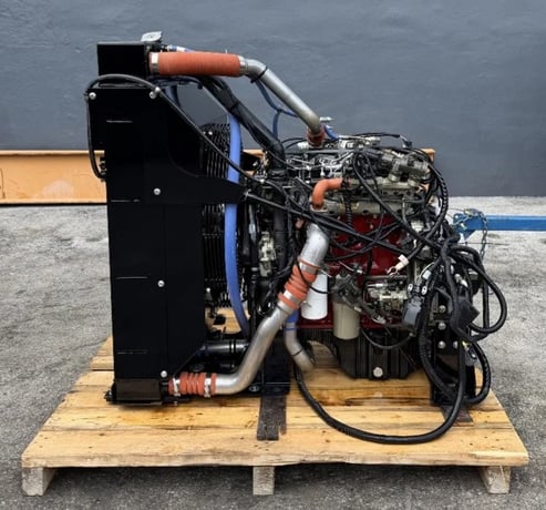 130 HP Cummins #QSF3.8, diesel engine, 2500 RPM, Tier 4 Final, surplus - Image 2