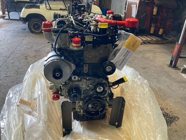 134 HP Caterpillar #C-3.6, diesel engine, 2200 RPM, 3.62L, Tier 4 Final, surplus, 2022 - Image 3