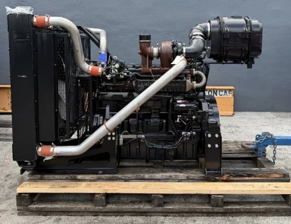 350 HP John Deere #6090HF485, diesel engine, 2200 RPM, Tier 3, surplus - Image 2