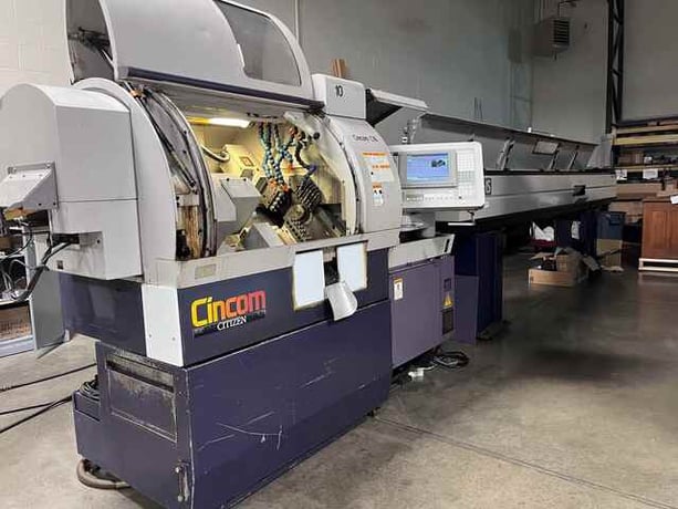 Citizen #C16-IX-1M9, 9-Axis Swiss Type Cnc Lathe - Image 1