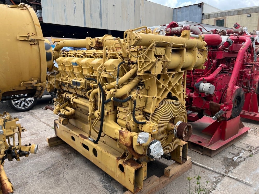1321 HP Caterpillar #3512DITA Engine, 1200 RPM; 67Z Prefix; Good Rebuildable Core - Image 3