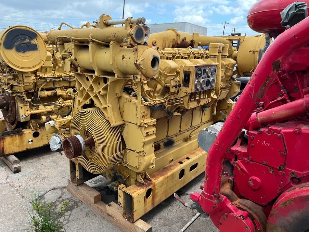 1321 HP Caterpillar #3512DITA Engine, 1200 RPM; 67Z Prefix; Good Rebuildable Core - Image 4