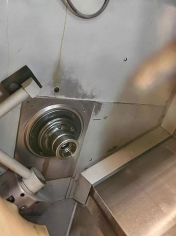 Haas #DS-30SS, CNC Lathe, 37.7" swing, 26" machining length, 16" turning diameter, 10" chuck, 30 HP, 4,800 - Image 4