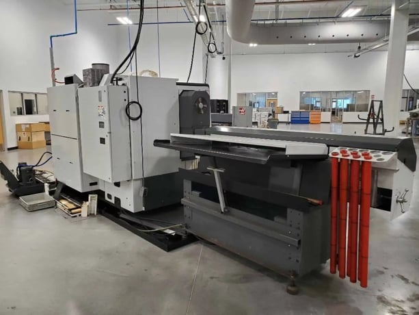 Haas #DS-30SS, CNC Lathe, 37.7" swing, 26" machining length, 16" turning diameter, 10" chuck, 30 HP, 4,800 - Image 8