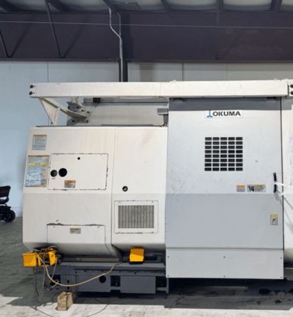 Okuma #Impact-LU35-M, CNC Lathe, 26" swing, 20.5" turning diameter, 39.4" turning length, 13.78" X, 42.32" Z - Image 1