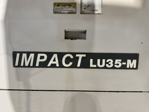 Okuma #Impact-LU35-M, CNC Lathe, 26" swing, 20.5" turning diameter, 39.4" turning length, 13.78" X, 42.32" Z - Image 2