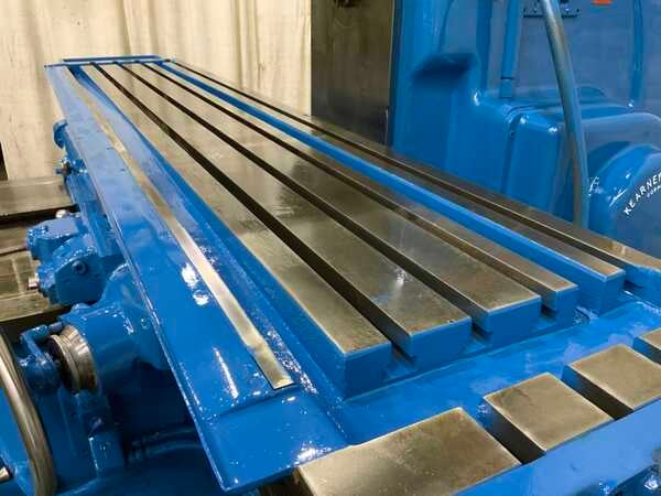 Kearney & Trecker #530TF-20, horizontal mill, 25" x 96" table, #50NS taper, 2-Axis Newall digital read out - Image 3