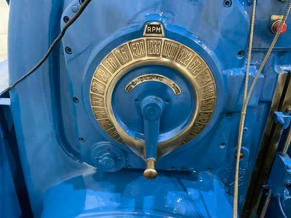 Kearney & Trecker #530TF-20, horizontal mill, 25" x 96" table, #50NS taper, 2-Axis Newall digital read out - Image 7