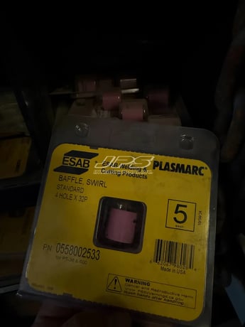 ESAB, Plasma Cutting Table Consumables, nozzles, electrodes, baffles, shields, conductors - Image 3