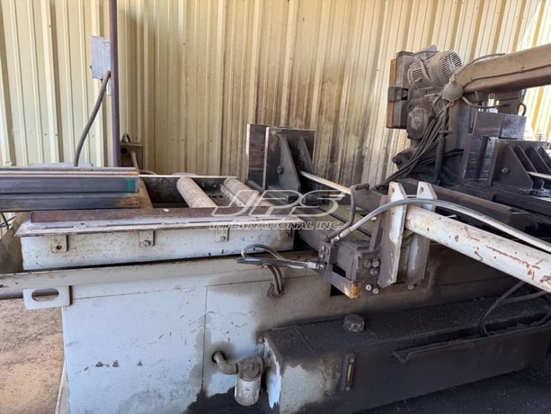 22" x 22" Hyd-Mech #H-22A, Semi-Automatic Horizontal Band Saw, 10 HP, 2" x 270" blade, roller conveyors - Image 8