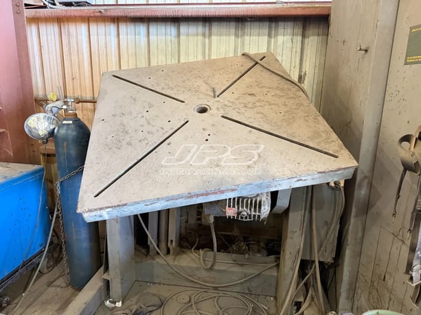 10,000 lb. Koike Aronson #HD-100VF, Welding Positioner, 48" x 48" table, 0°-135° tilt, 360° rotation, VF - Image 1