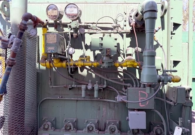 30" width x 48" D x 24" H Temper Furnace, 1200&deg;F, 480 V., 3-phase, pneumatically operated with controls - Image 5