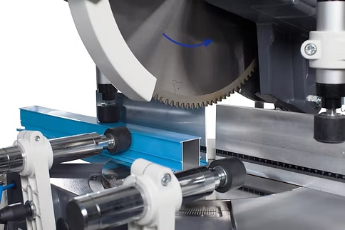 16" Oz Machine #Vega-II-M, miter saw, manual cutter, vertical/horizontal clamping, 2 HP 3000 RPM, new 2026 - Image 2