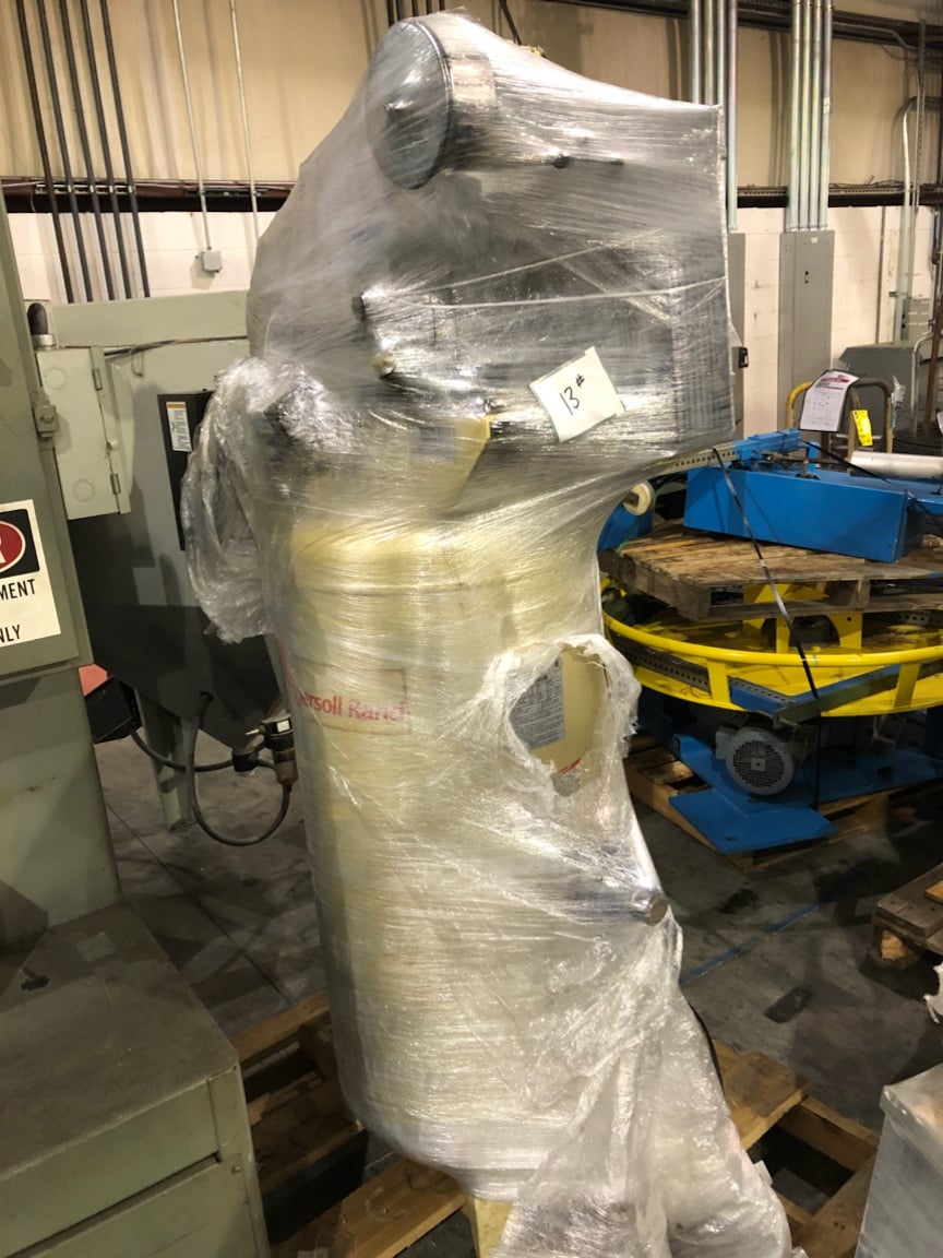 14.7 cfm, 175 psig, Ingersoll-Rand #2340L5-V, Reciprocating Air Compressor, spare piston unit, 460 Volt, 3PH - Image 2