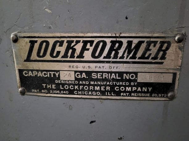Lockformer, Pittsburgh Bench-Top Roll Forming Machine, 24 gauge - Image 3