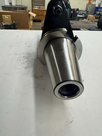 Alberti #T90-2.5, Right Angle Head, CAT50, ER25 Collet Output, Radial Orientation, Coolant Through - Image 5