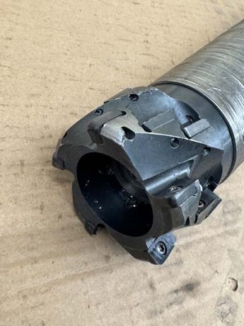 Indexable Face Mill, CAT50, Axial Orientation, Coolant Through - Image 3