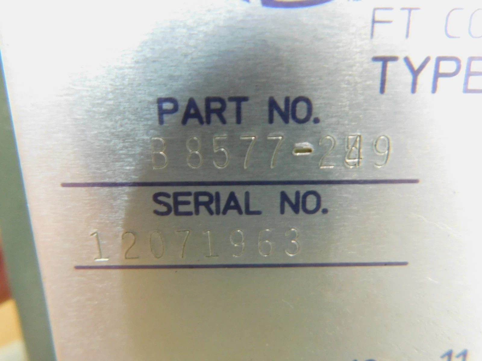 Woodward #B-8577-249, PGD Dial & Lever Governor, 742-919 RPM - Image 3