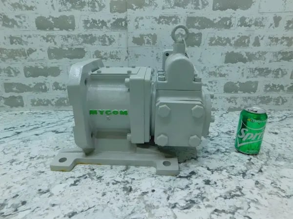 Mayekawa #F50P-RS01, Flanged Oil Pump W/ Relief Valve - Image 1