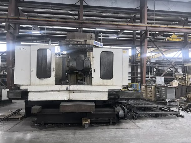 Toshiba #BTU-14, 5-Axis CNC boring & milling center, 55" x55" table, 98.4" X, 57.1" Y, 59" Z, 6,000 RPM, 2005 - Image 1