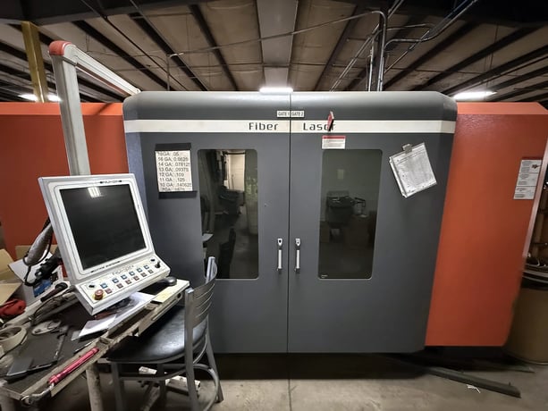 Nukon #12525, CNC fiber laser, 4 kW, 8' x 40' dual shuttle table, 0.787" mild steel capacity, 2016 - Image 1