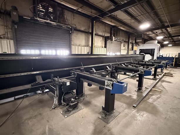 HSG #TX15036, CNC tube laser, 6 kW, 14.17" max diameter, 50' infeed/outfeed, 3,150 IPM, 2023 - Image 6