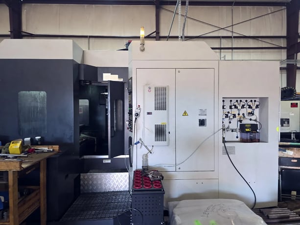 Neway #HM503T, CNC horizontal machining center, 29" X, 23.6" Y, 25.6" Z, 6000 RPM, CT50, 24 automatic tool - Image 1