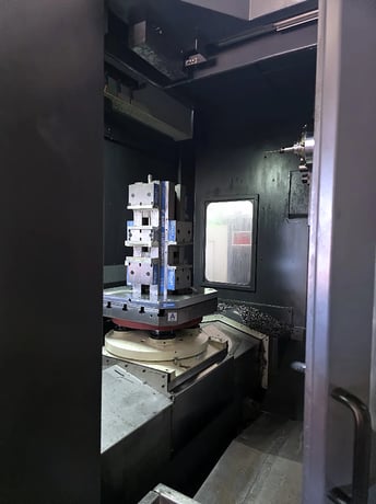 Neway #HM503T, CNC horizontal machining center, 29" X, 23.6" Y, 25.6" Z, 6000 RPM, CT50, 24 automatic tool - Image 5