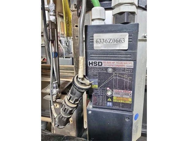 Multicam #5000-5-305-R, CNC Router w/ATC, 6' x 12' Table, 13.6 HP HSD HSK Spindle, 24,000 RPM, 8 ATC, Fanuc - Image 6
