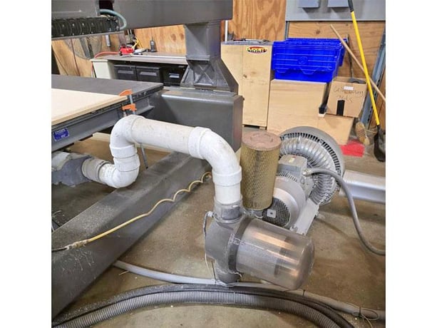 Multicam #5000-5-305-R, CNC Router w/ATC, 6' x 12' Table, 13.6 HP HSD HSK Spindle, 24,000 RPM, 8 ATC, Fanuc - Image 7